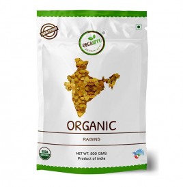 Orgabite Organic Raisins   Pack  500 grams